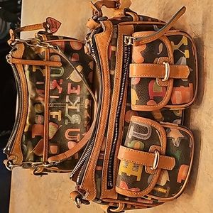 Dooney and Bourke Vintage Rainbow Purse